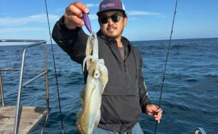 2025.11.8 ティップランエギング　アオリイカ