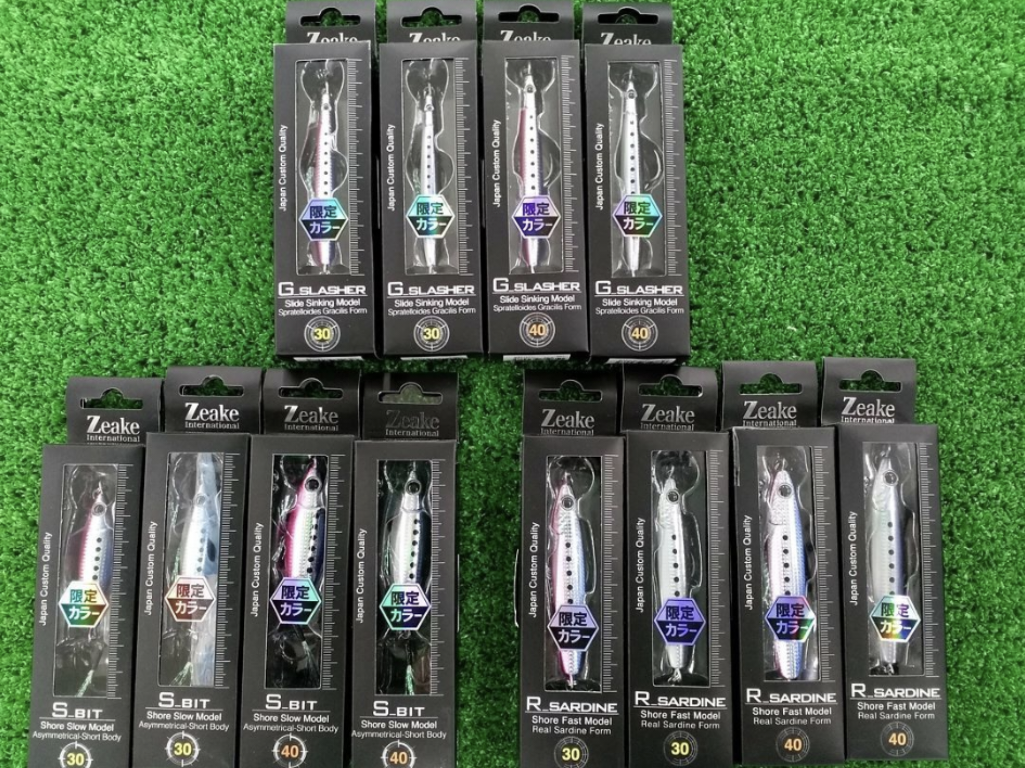 ジークさん「Rサーディン」、「Sビット」、「Gスラッシャー」限定