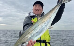 11/6　愛知県遊漁船プランクトン　サワラ