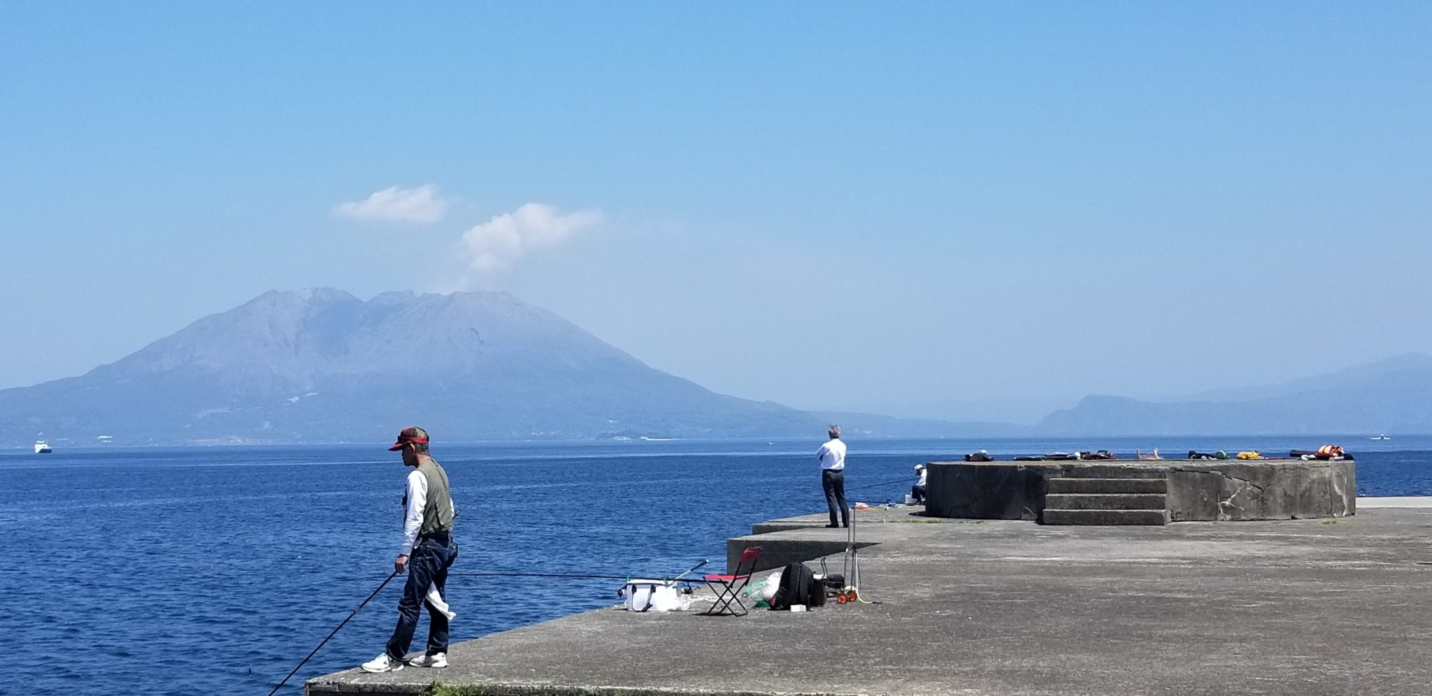 ｇｗは家族で釣り 鹿児島 谷山港周辺 喜入新港 釣り場案内 かめや釣具