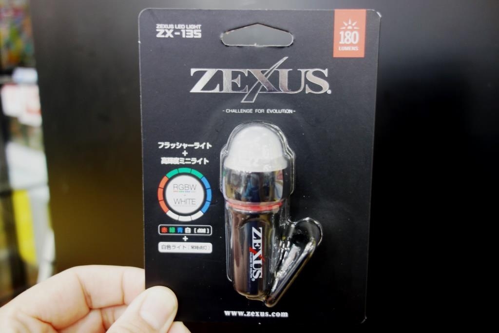 ZEXUS（ゼクサス）新製品 『ZX-135 (FLASHER)フラッシャー』入荷しま ...