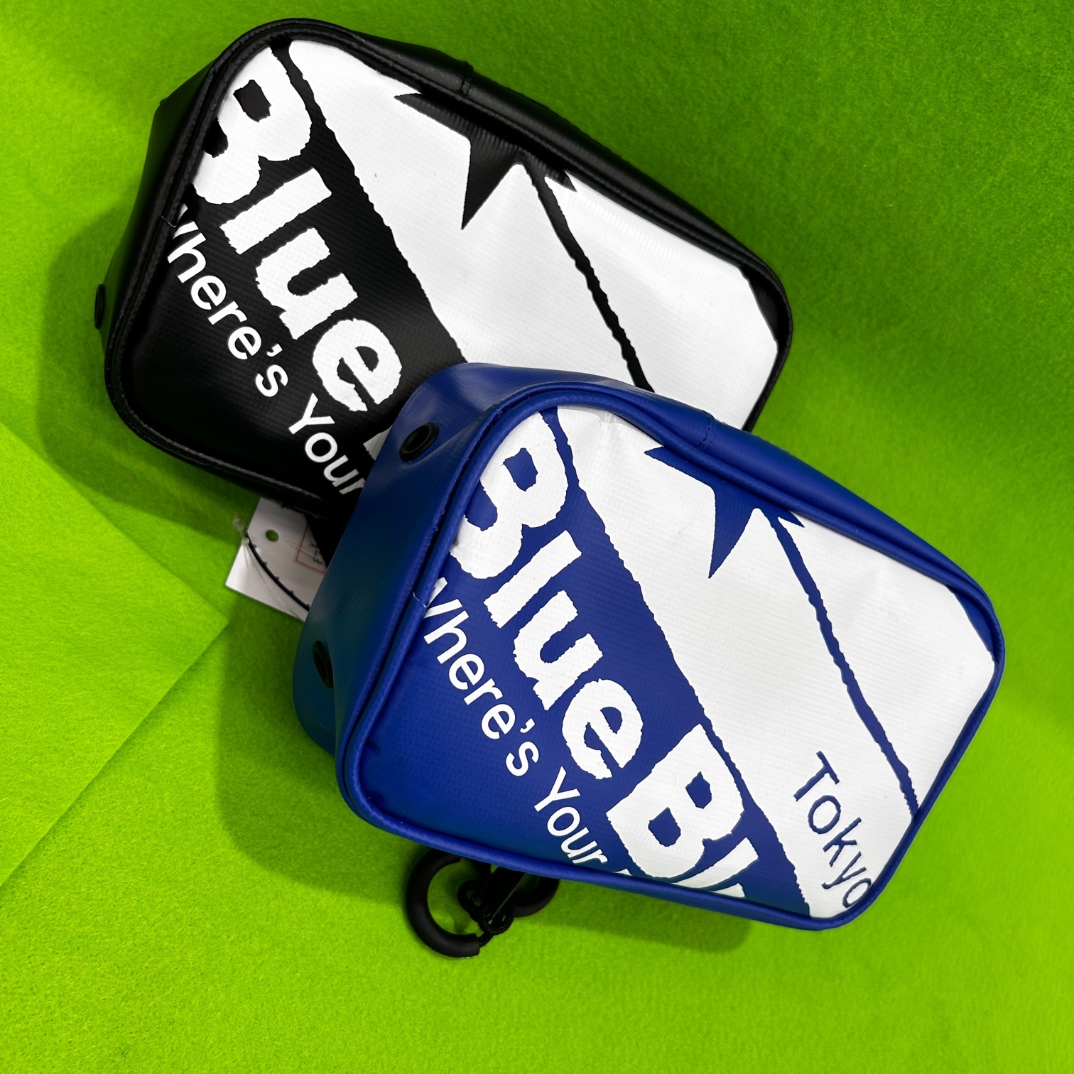 Blue Blueキャップ&ターポリンポーチ ターポリンポーチ | ケース／ポーチ／小物 | 製品 | BlueBlue