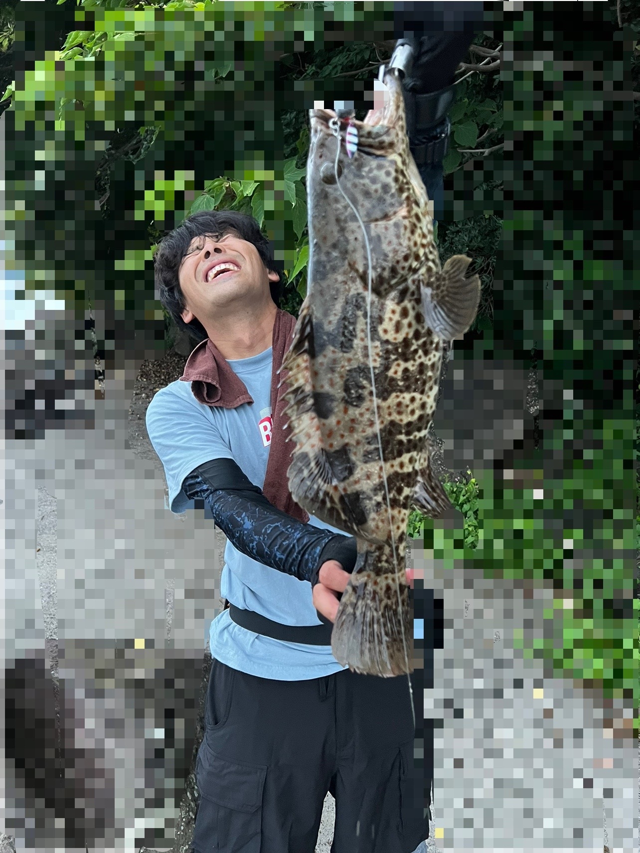 釣果情報】錦江湾奥でチャイロマルハタ55センチ！ 鹿児島姶良店