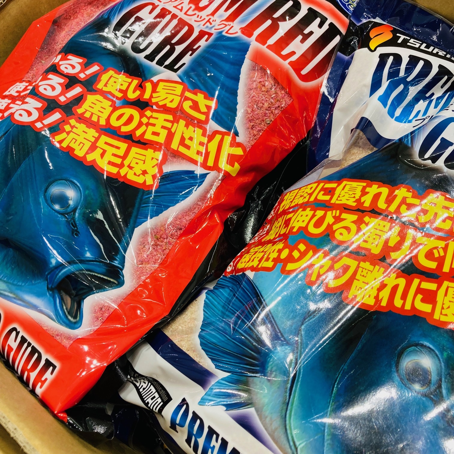 Gブースターグレちゃん3枚 入荷情報】グレ(クロ)シーズン到来！集魚剤特価販売中！！鹿児島姶良店