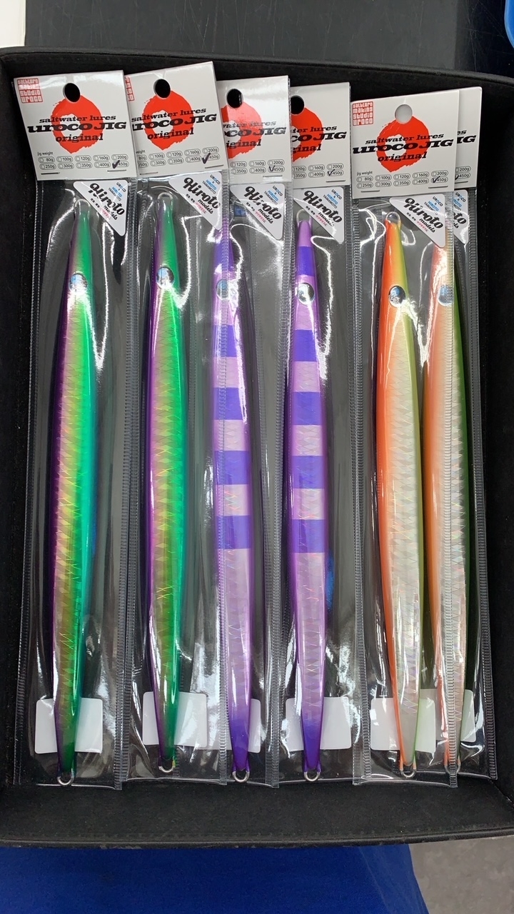 ウロコジグ☆ヘビーウェイトモデル入荷しました！ | かめや釣具