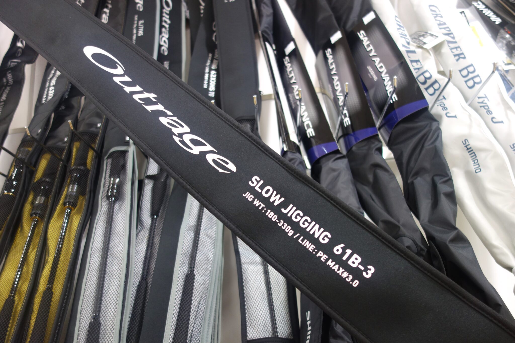 ダイワ様から秋の新製品ロッド『アウトレイジSJ(スロージギング)』が