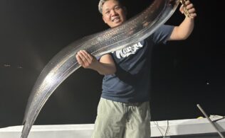 【釣果情報】遊漁船 海志 指8本登場！？ナイト太刀魚便スタート！鹿児島姶良店