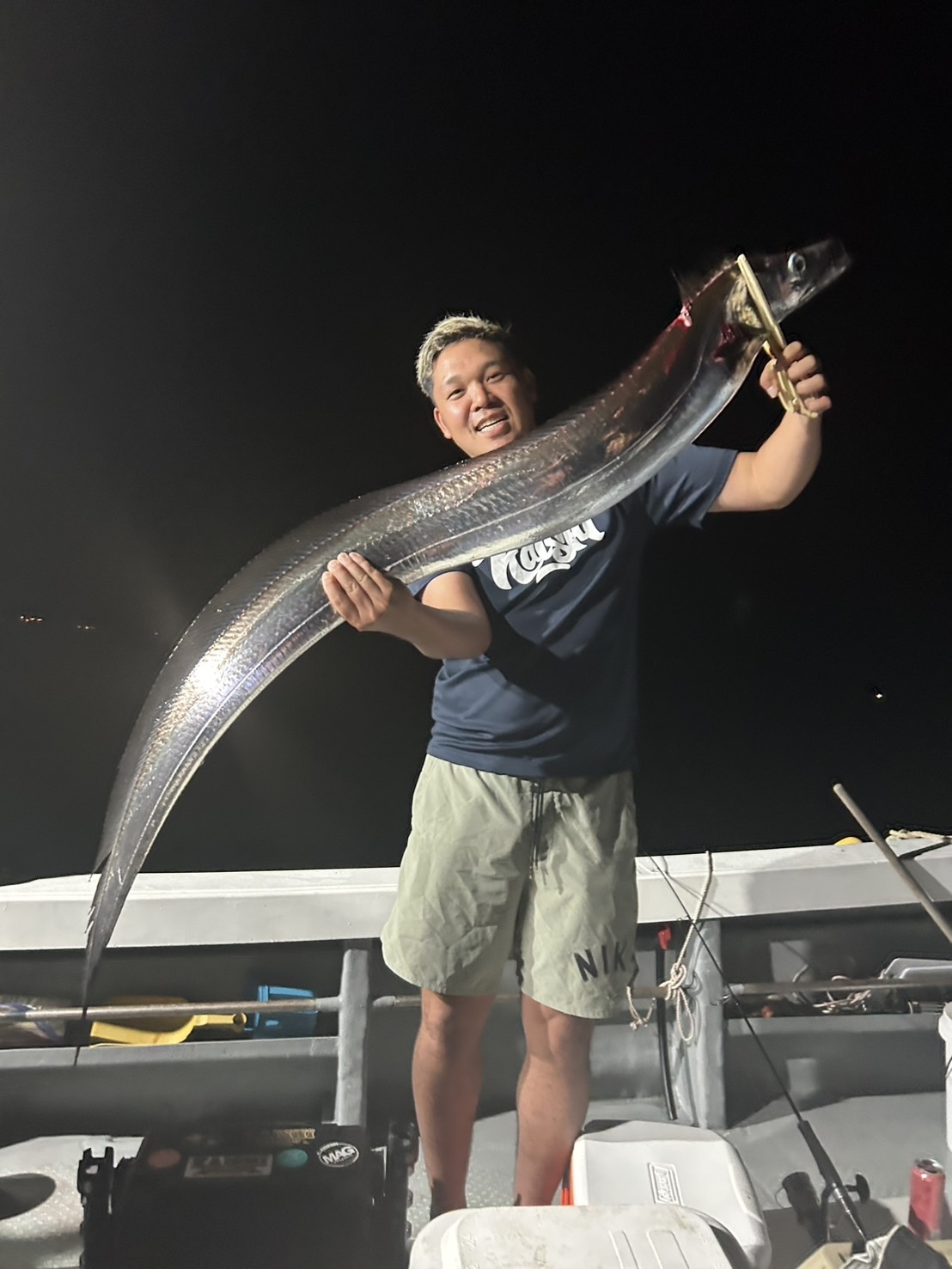 釣果情報】遊漁船 海志 指8本登場!?ナイト太刀魚便スタート!鹿児島 釣果情報】遊漁船 海志 指8本登場!?ナイト太刀魚便スタート!鹿児島