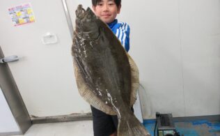 ヒラメのお持込み！宮崎店