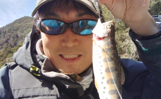 一ツ瀬川上流(西米良）にてヤマメの釣果！！宮崎店