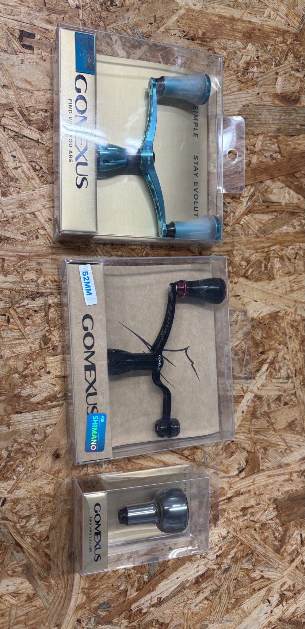 ゴメクサス各種ハンドル入荷しました！！ | かめや釣具