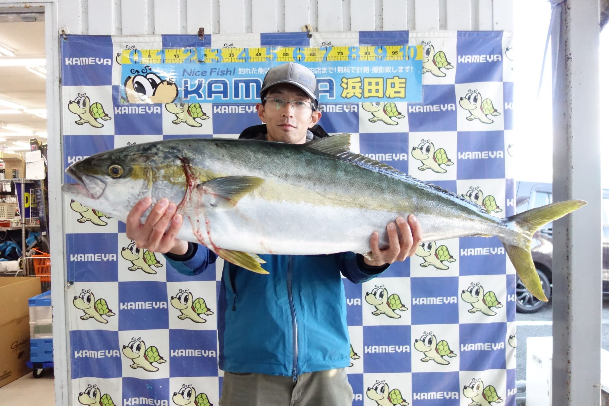 大型ヒラマサ 111.0㎝ 11.0kg 出ました! | かめや釣具