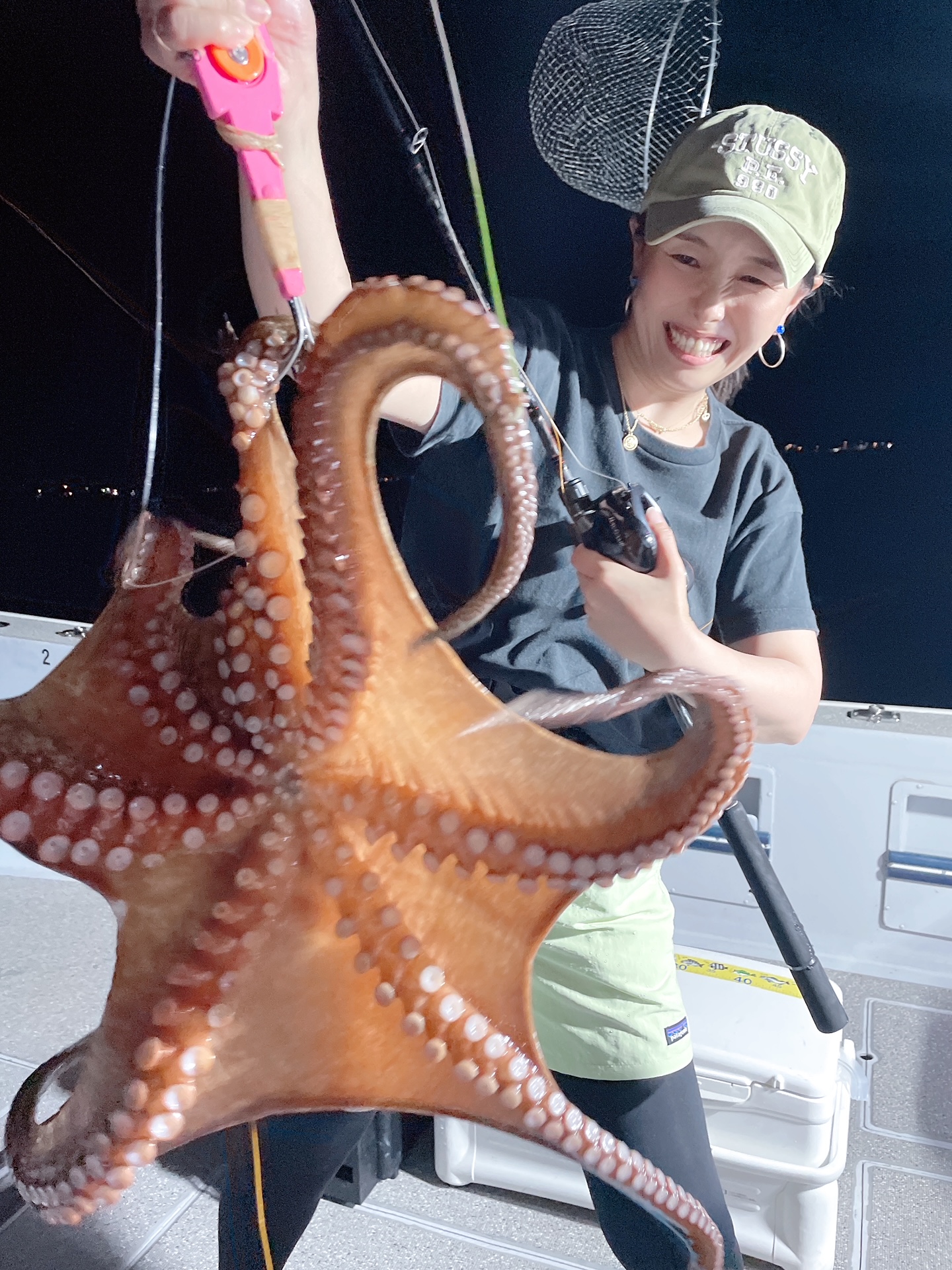 タコが釣りたい店長とふじつきの巻 | かめや釣具