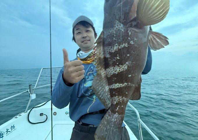 香川県西部でボートアコウ！