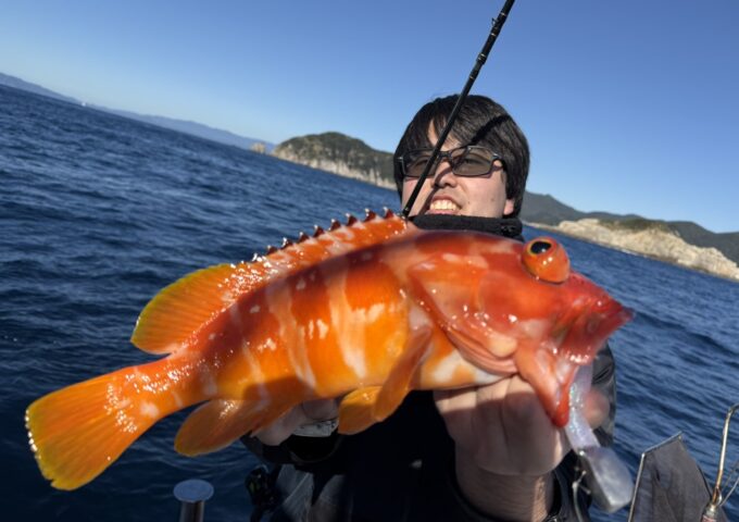 真冬のボートロック！