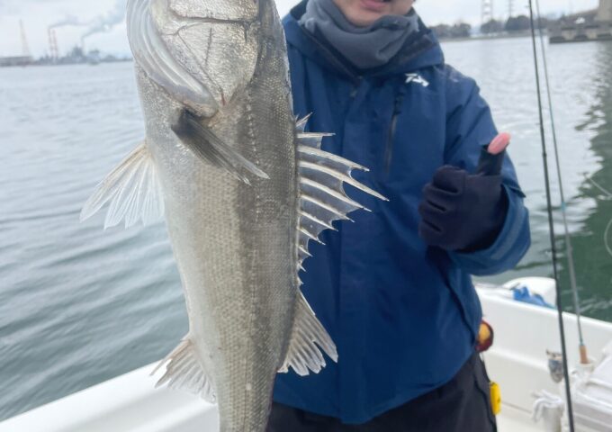 シーバス釣れてます！